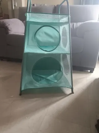 Cubo organizador de tela para juguetes