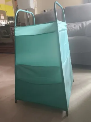 Cubo organizador de tela para juguetes