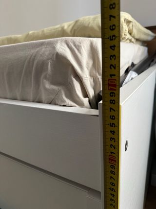 Cama nido madera + 2 colchones + 3 cajones