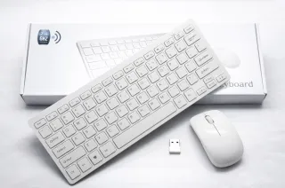 Kit Tastiera e Mouse Mini WiFi Wireless 2.4GHz
