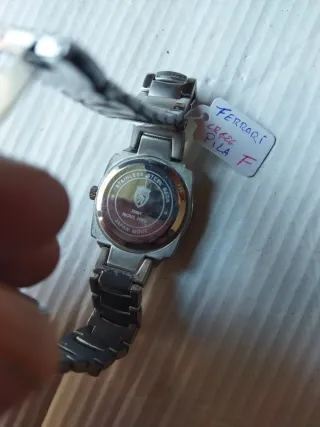 Reloj Ferrari Cuarzo Mujer Azul/Plata