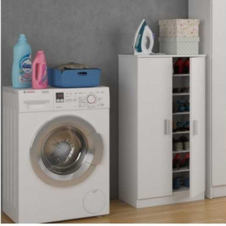 Zapatero 2 Puertas. Blanco