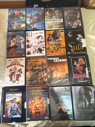 Lote 16 DVDs Películas Varias