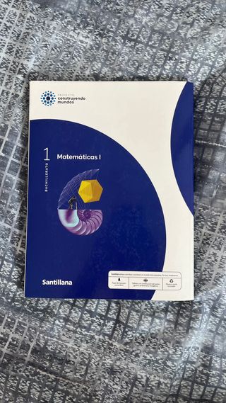 MATEMATICAS I 1BTO CONSTRUYENDO MUNDOS