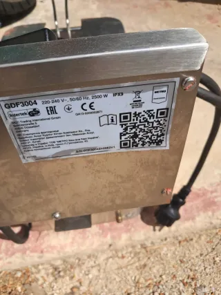 Friggitrice elettrica da 8 litri