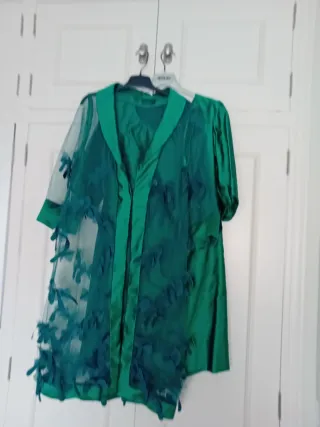 Conjunto Vestido y Sobrecamisa Primavera