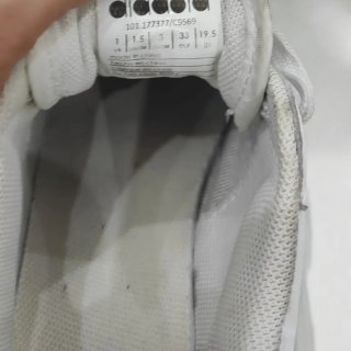 Diadora sneakers bimba n.33 bianco/rosa pastello