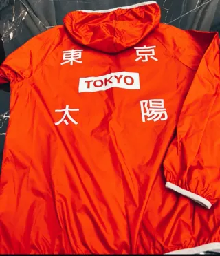 Giacca antivento AX SUNS68 Rosso