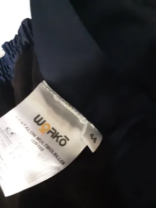 Pantalones de trabajo azul marino