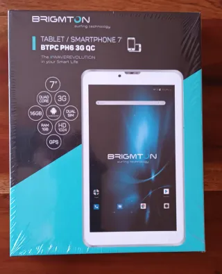 Tablet BRIGMTON BTPC PH6 3G QC Blanca