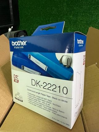 Brother DK-22210 Cinta Continua Papel Blanco
