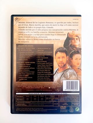DVD Gladiator (El Gladiador) - Edición Coleccionis