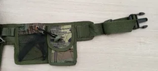 Cinturón táctico modular, patrón de camuflaje.