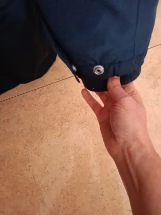 Abrigo Pull&Bear Azul Talla XL