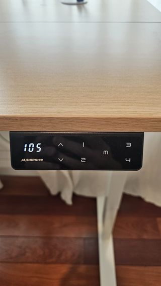 Mesa escritorio elevable 100x60 + soporte