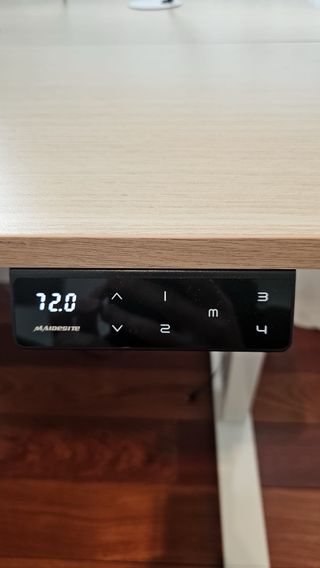 Mesa escritorio elevable 100x60 + soporte