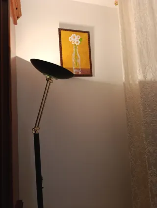 Lámpara Pie Vintage Diseño Italiano Regulable