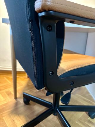 Silla Ikea MILLBERGET Piel Sintética Marrón