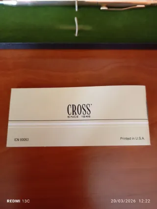 Bolígrafo Cross Dorado