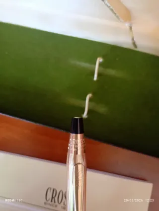 Bolígrafo Cross Dorado