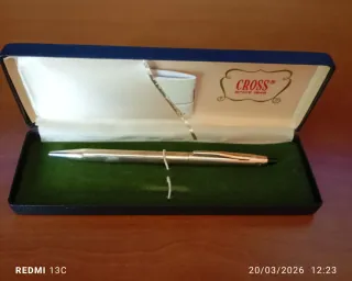 Bolígrafo Cross Dorado