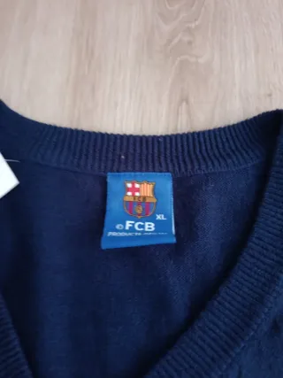 Jersey FC Barcelona Azul Marino retro
