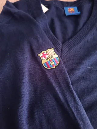 Jersey FC Barcelona Azul Marino retro