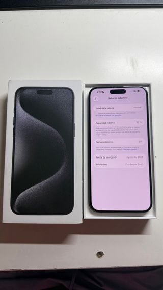 iPhone 15 Pro Max Negro Espacial