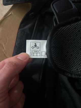 Chaqueta y guantes Dainese moto talla S