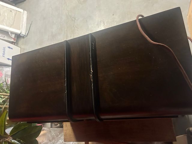 Radio Telefunken Válvulas Alemana Marrón