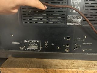 Radio Telefunken Válvulas Alemana Marrón