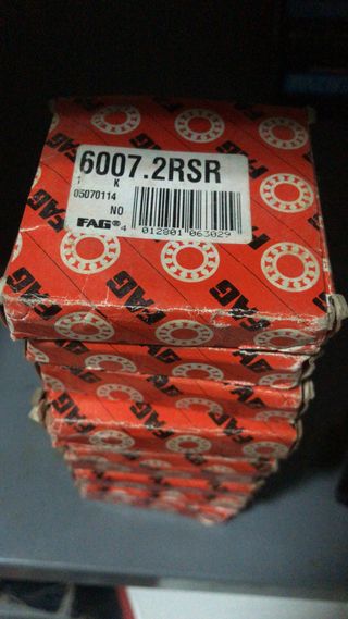11 Rodamientos FAG 6007.2RSR