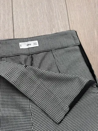 Pantaloni palazzo Mango tg.S fantasia pied-de-poul