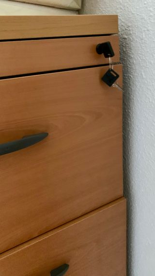 Archivador oficina madera y metal