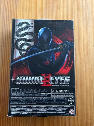 G.I. Joe Classified Series Snake Eyes Figura