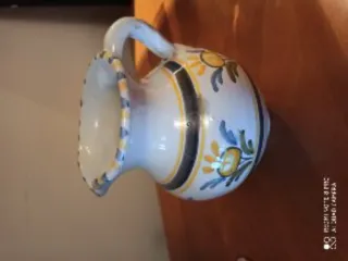 Jarra cerámica decorativa multicolor