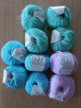 Ovillos de lana Rubi Bambino