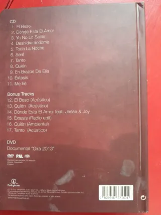 CD Pablo Alborán - Tanto
