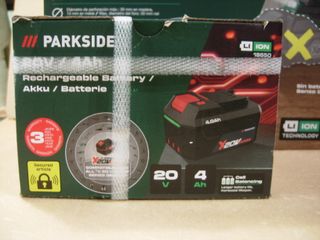 TALADRO PARKSIDE 20V + BATERIA 4 Ah