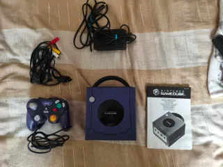 Nintendo GameCube Blu Originale Completo