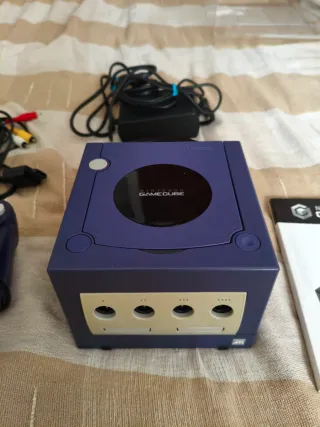 Nintendo GameCube Blu Originale Completo