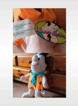Set 2 Peluches Los Picapiedra / The Flintstones
