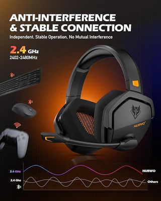 Auriculares Gaming NUBWO G06 Inalámbricos Nuevos