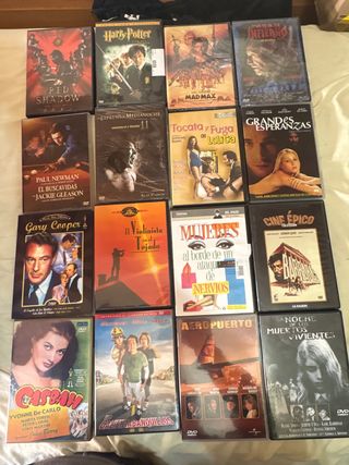 Lote 16 DVDs Películas Varias