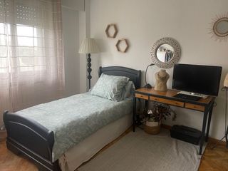 Estructura de cama individual negra