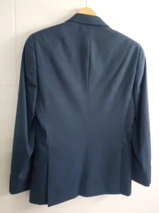 Traje ideal graduación, azul