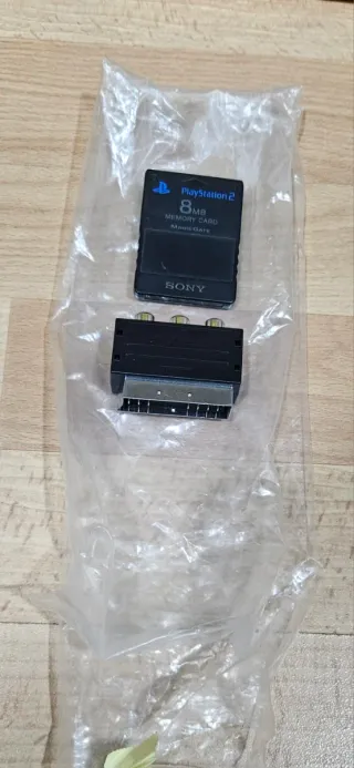 Consola PS2 Slim Negra + Caja, Mando y Cables