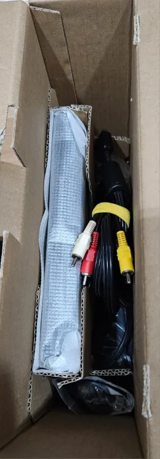 Consola PS2 Slim Negra + Caja, Mando y Cables