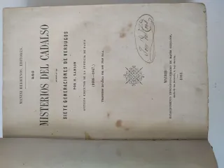 Los Misterios del Cadalso Libro
