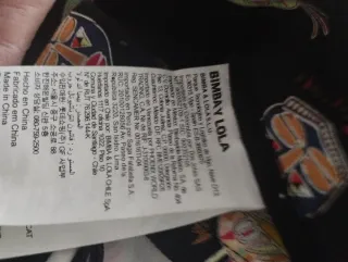 Pantalón Bimba y Lola estampado caras